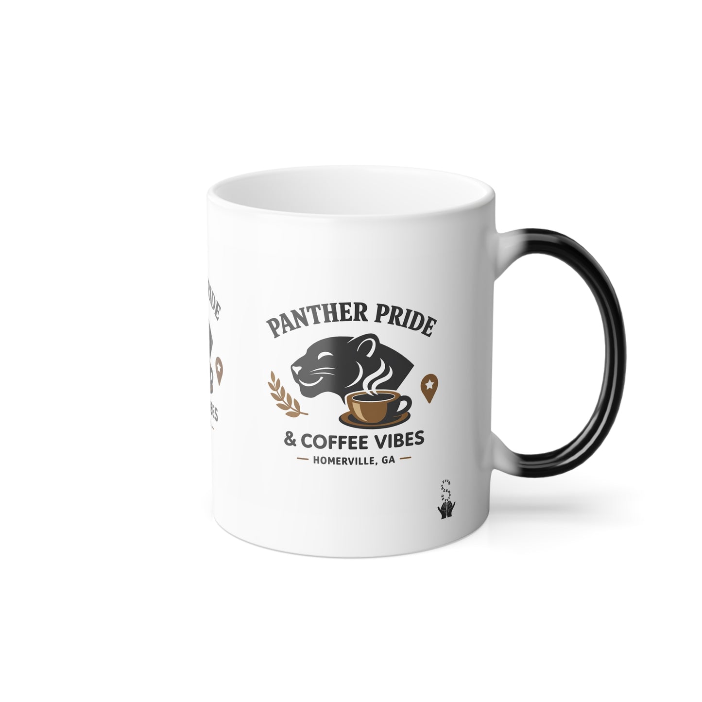 Panther Pride & Coffee Vibes Color-Changing Mug — 11oz
