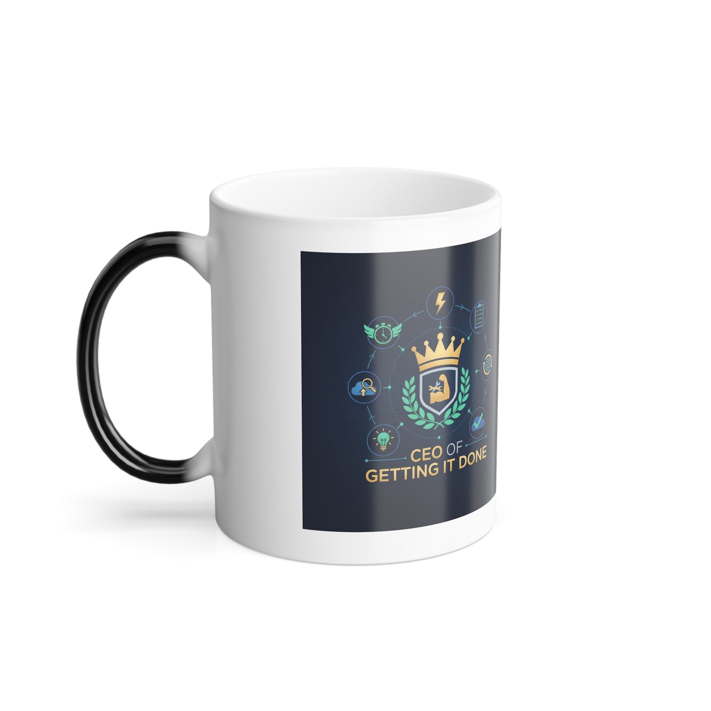 Color-Changing Mug — "CEO of Getting It Done" 11oz