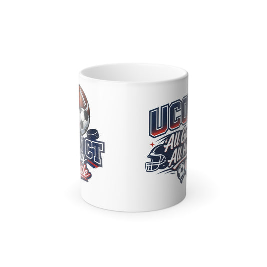 Color-Changing Sports Mug — "All Court, All Game" 11oz