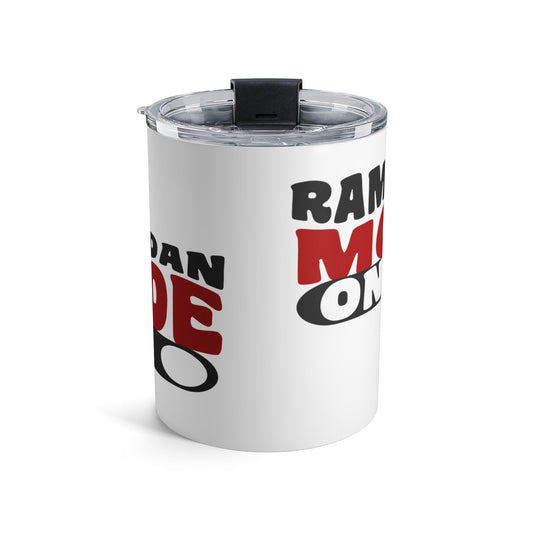 10oz Travel Tumbler — 'Ramadan Mode On' Insulated Coffee Mug