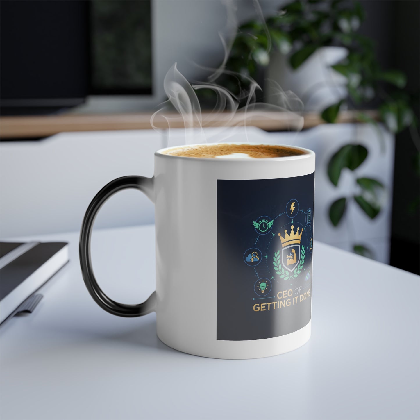 Color-Changing Mug — "CEO of Getting It Done" 11oz