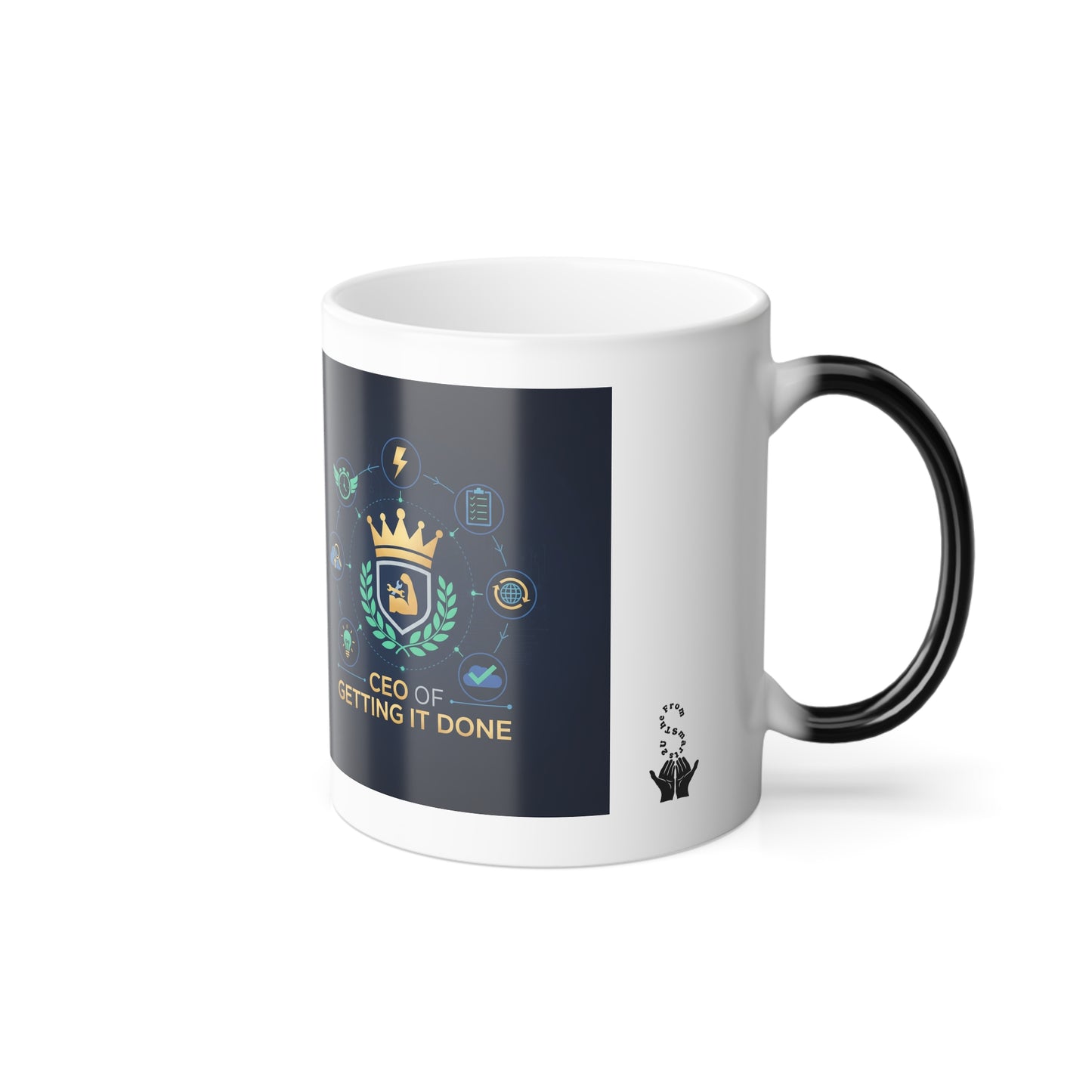 Color-Changing Mug — "CEO of Getting It Done" 11oz