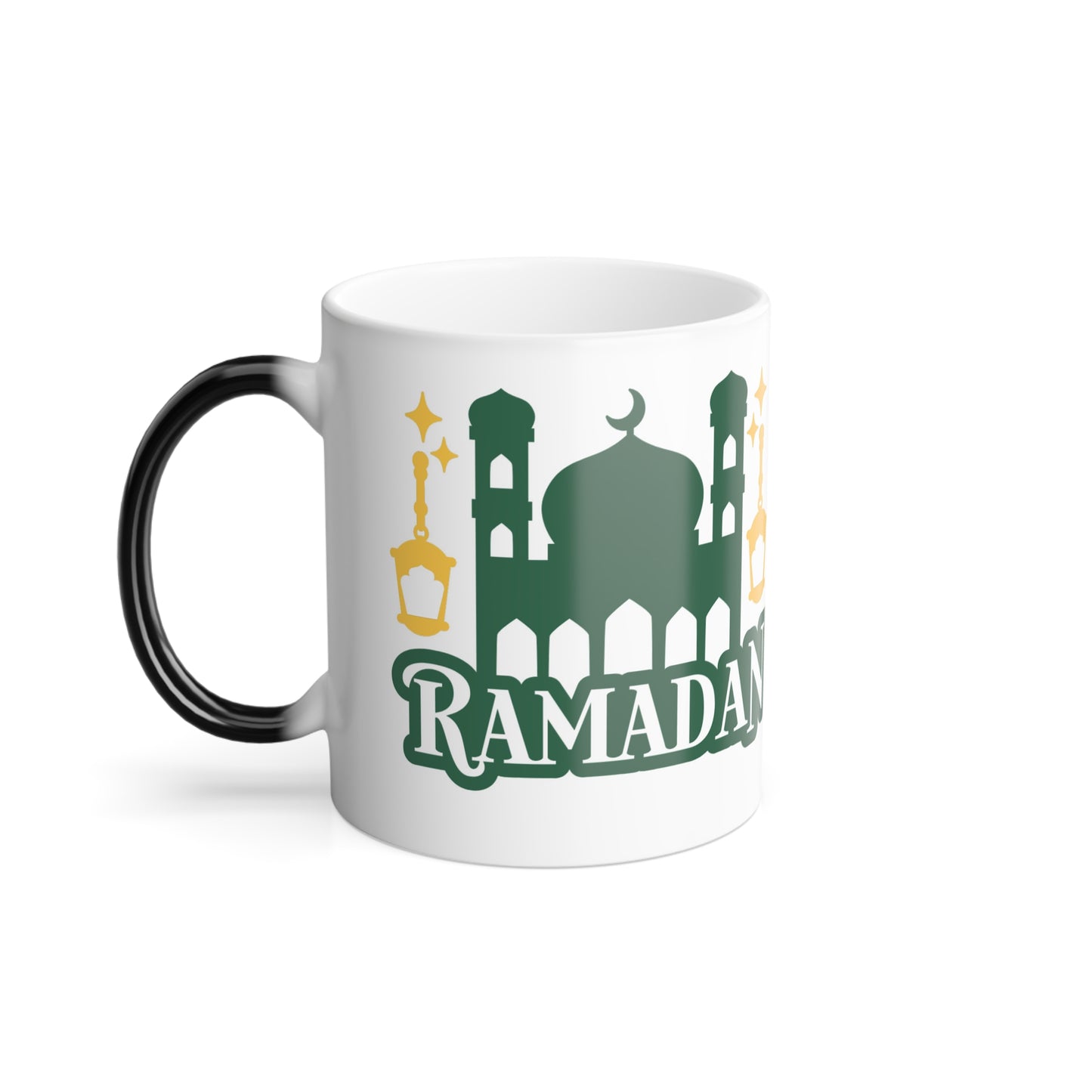 Ramadan Color-Changing Mug — "Remember Allah Morning, Afternoon, Day and Night" (11 oz)