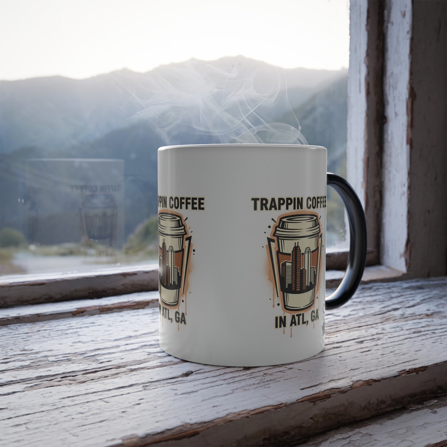 Trappin Coffee Mug — ATL Skyline Color Changing 11oz